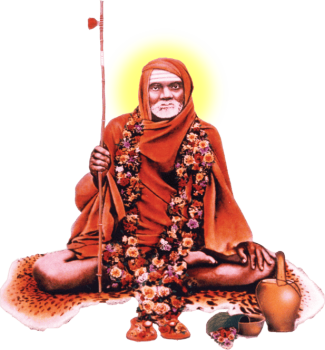 YoganandMaharajCutoutWithAura